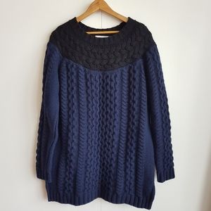 BODEN 8 Cable Knit Sweater Alpaca Wool Mohair Size 8